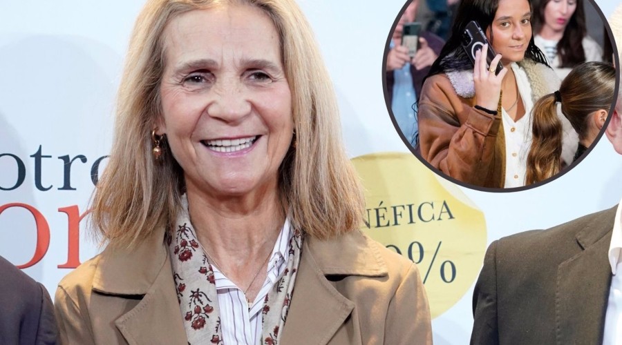 La Infanta Elena y Victoria Federica, derroche de sonrisas y complicidad en una tarde de cine muy especial