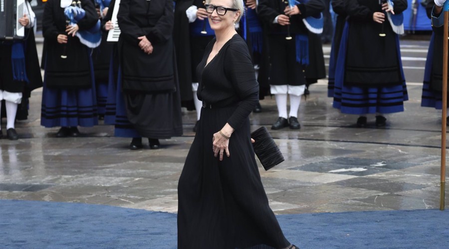 Meryl Streep se rinde ante el negro para recibir el Premio Princesa de Asturias de las Artes