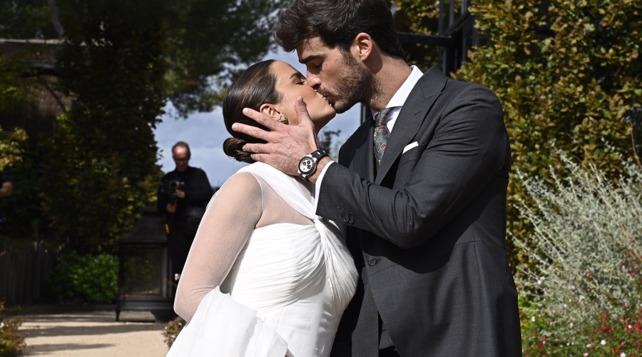 Marta Pombo y Luis Zamalloa se dan el 'Sí, quiero'