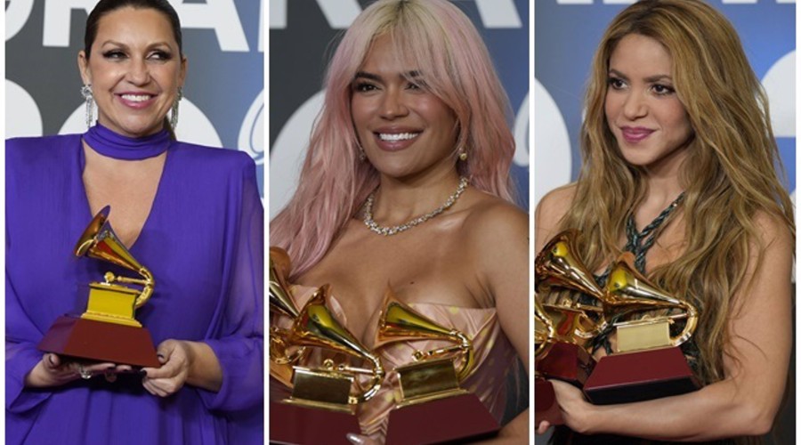 Lista completa de los ganadores de los Latin Grammy. Karol G y Shakira, entre las triunfadoras de la noche