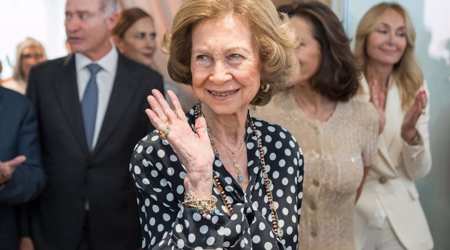 La Reina Sofía, feliz en el quinto aniversario de la Fundación Casa de México