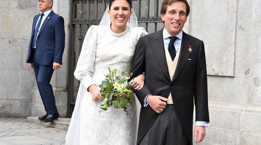 José Luis Martínez Almeida y Teresa Urquijo ya se han casado