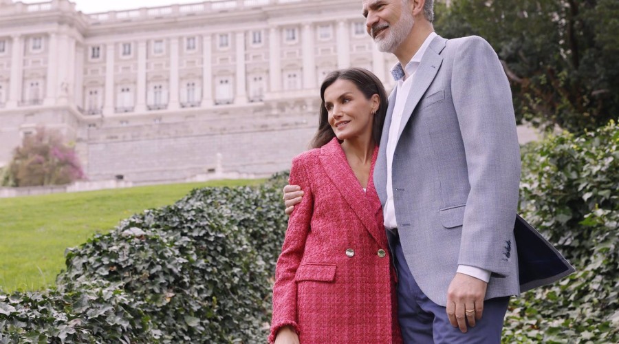 Los Reyes Felipe y Letizia celebran su 20º aniversario de boda